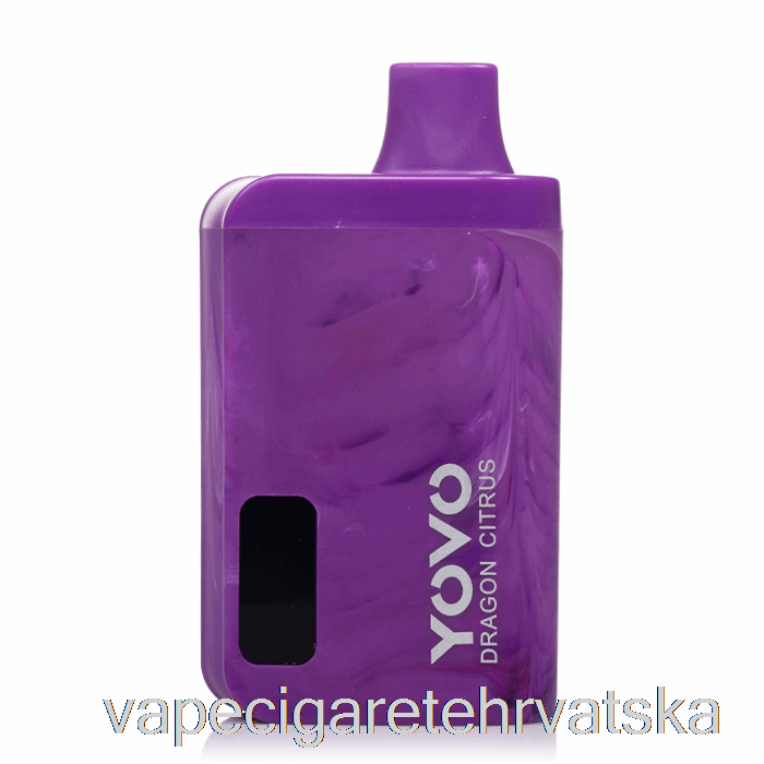 Vape Hrvatska Yovo Jb8000 Disposable Dragon Citrus